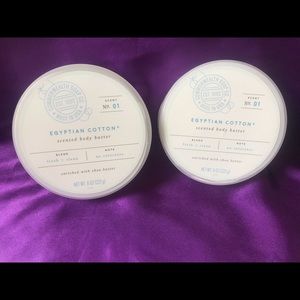 Egyptian Cotton Scented Body Butter X2